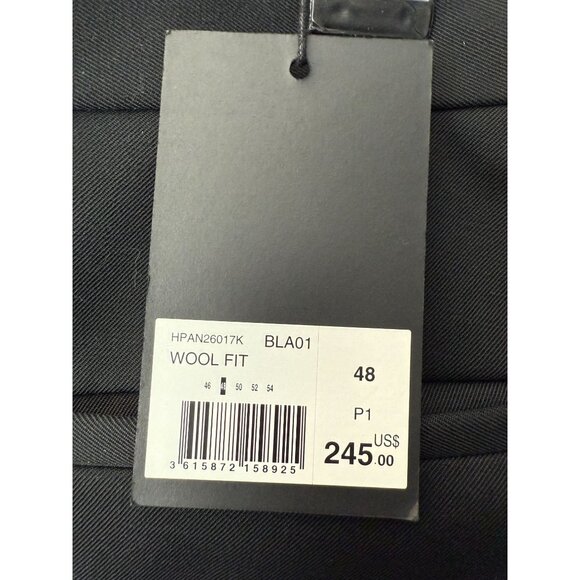 The Kooples Mens Black Wool Slim Fit Suit Trousers French Size‎ 48/US 30 - Picture 5 of 16